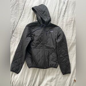 Like New Patagonia Diamond Quilted Bomber Hoody